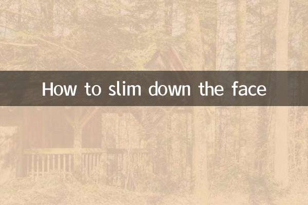 Come dimagrire il viso