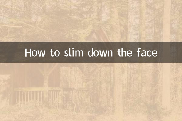 Come dimagrire il viso
