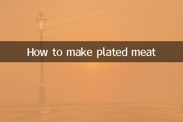 Como fazer carne banhada