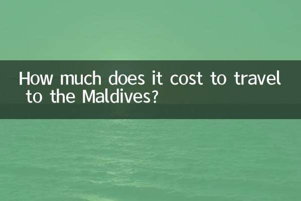 Quanto costa viaggiare alle Maldive?