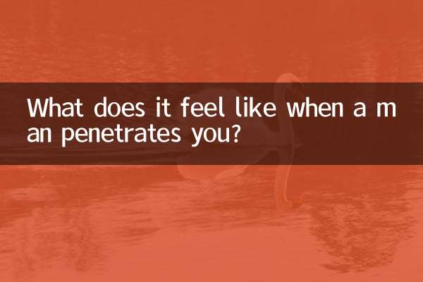 Wie fühlt es sich an, wenn ein Mann in dich eindringt?