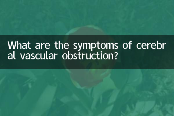 Quali sono i sintomi dell’ostruzione vascolare cerebrale?