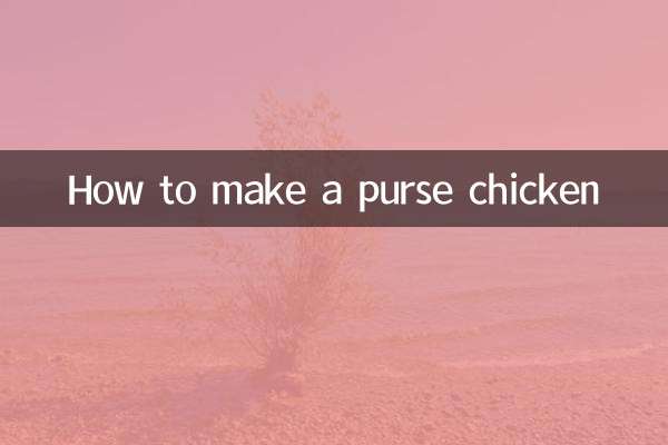 Come fare un pollo a borse