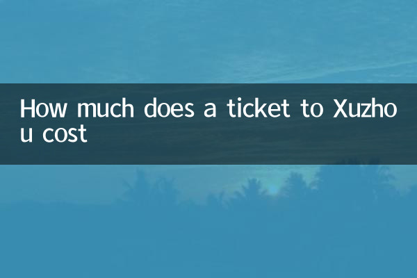 Wie viel kostet ein Ticket für Xuzhou