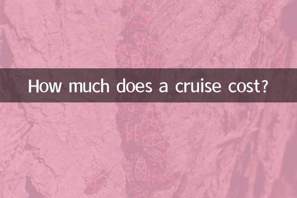 Combien coûte une croisière ?