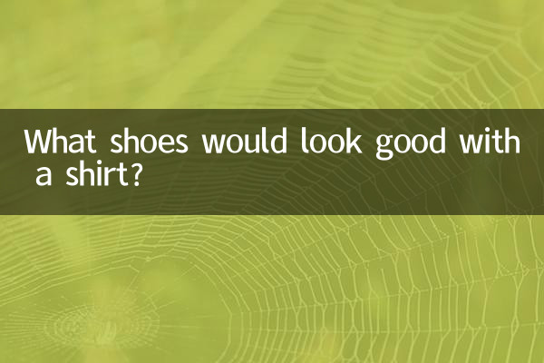 Quali scarpe starebbero bene con una camicia?