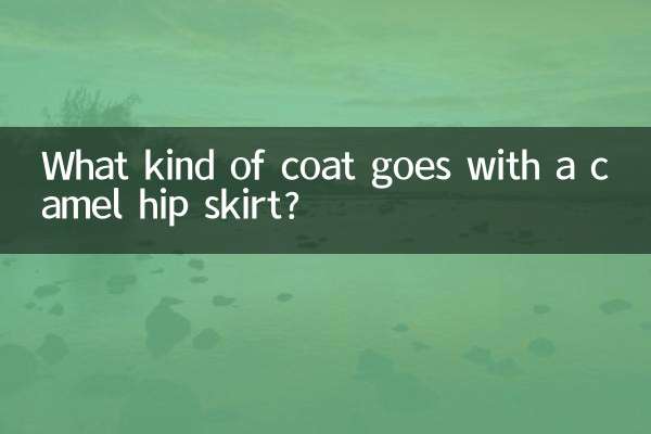 Che tipo di cappotto si abbina a una gonna color cammello?