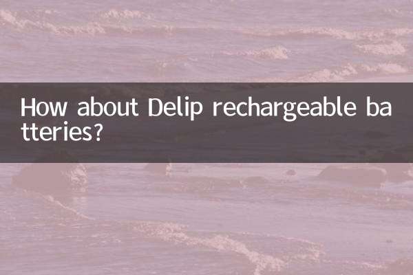 Che ne dici delle batterie ricaricabili Delip?
