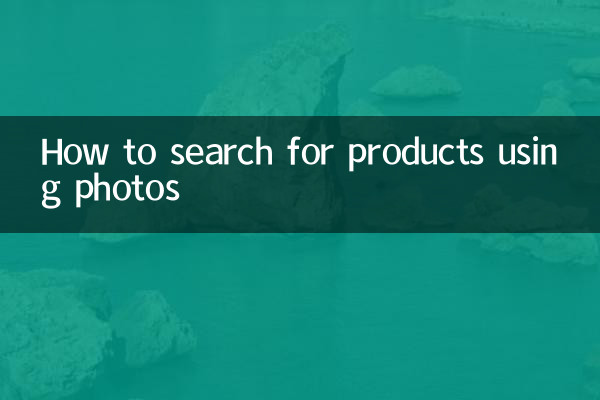 So suchen Sie mithilfe von Fotos nach Produkten