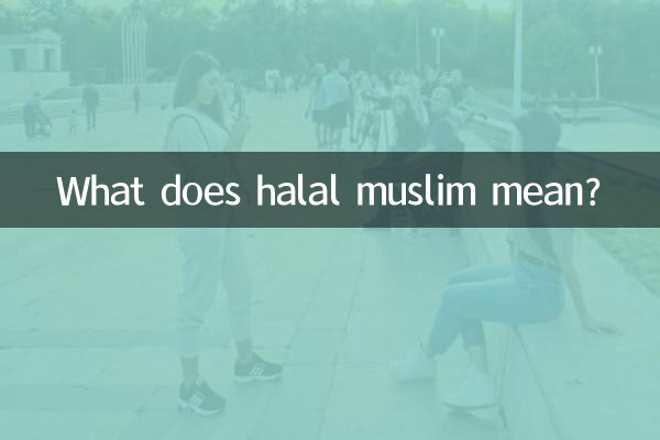 ¿Qué significa musulmán halal?