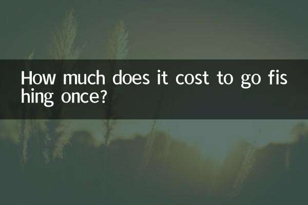 Сколько стоит один раз сходить на рыбалку?
