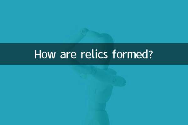 Come si formano le reliquie?