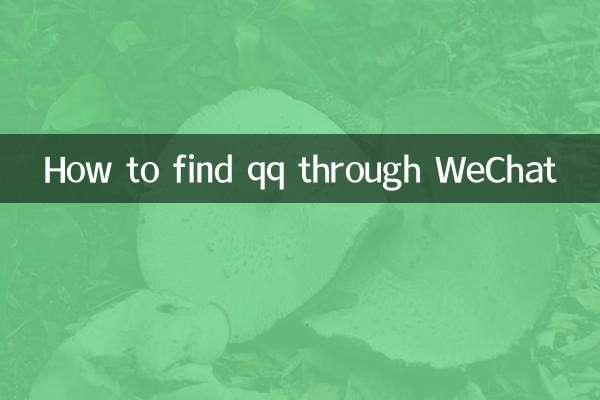 How to find qq through WeChat