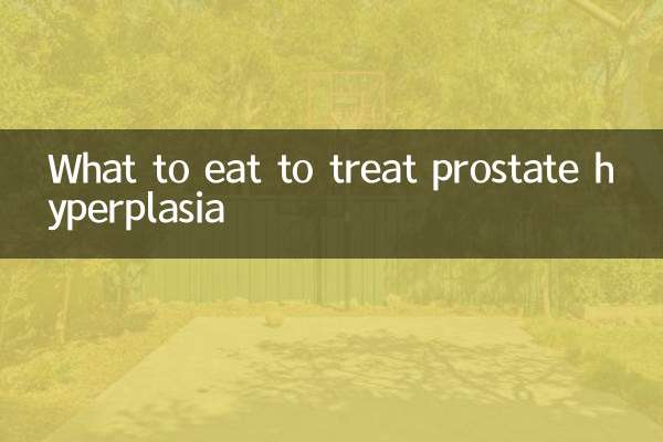 Qué comer para tratar la hiperplasia de próstata