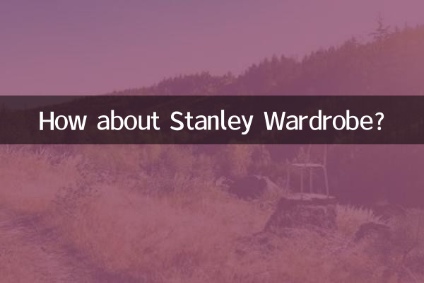 스탠리 옷장은 어때요?