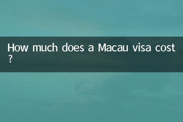 Quanto custa um visto para Macau?