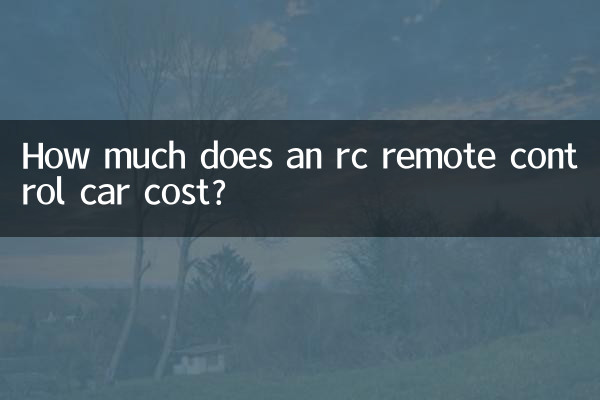 ラジコンカーの価格はいくらですか?