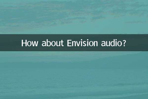 Che ne dici dell'audio Envision?