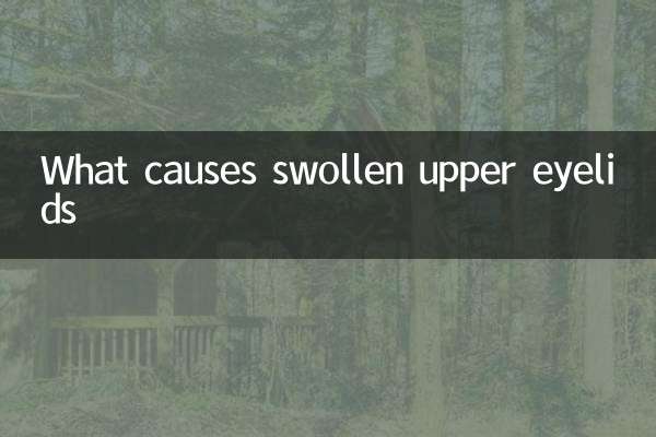 上眼泡肿是什么原因