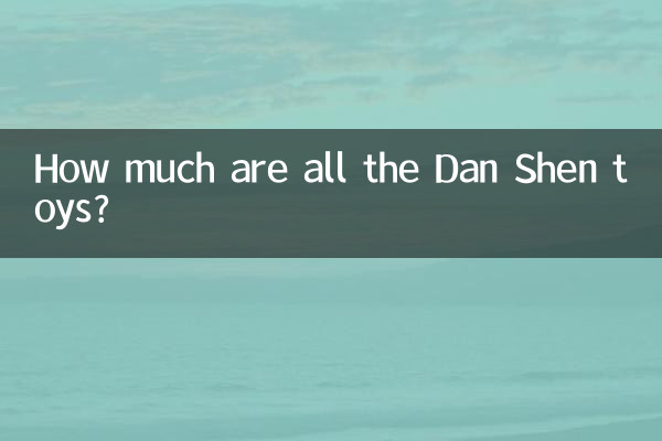 How much are all the Dan Shen toys?