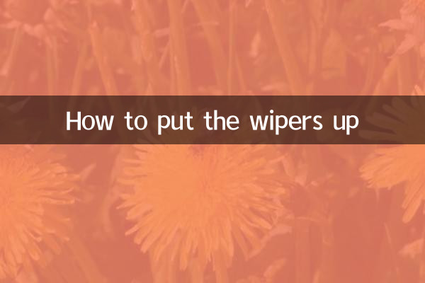 Come montare i tergicristalli