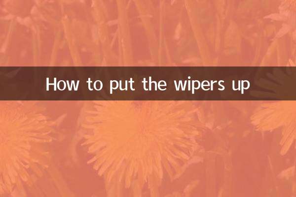 Come montare i tergicristalli