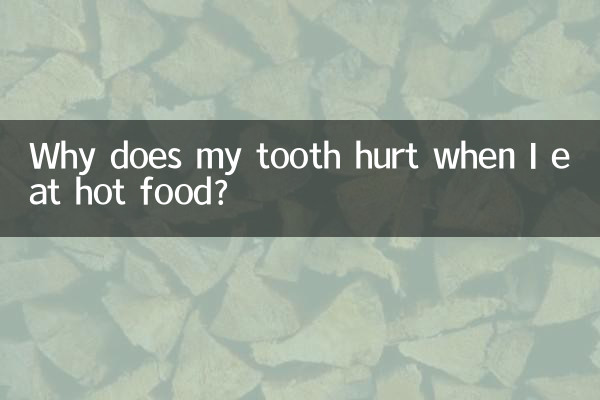 Por que meu dente dói quando como comida quente?