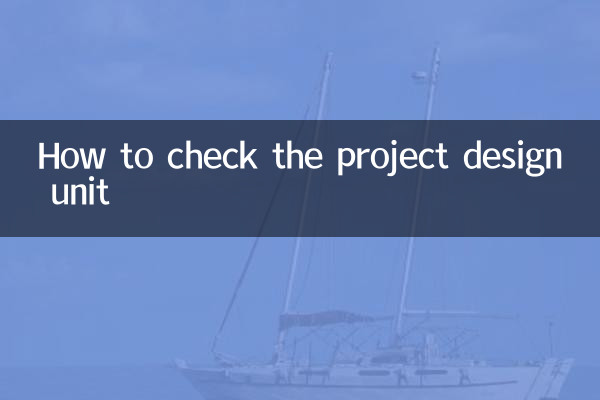 كيفية التحقق من وحدة تصميم المشروع