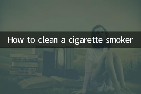 Cómo limpiar a un fumador de cigarrillos