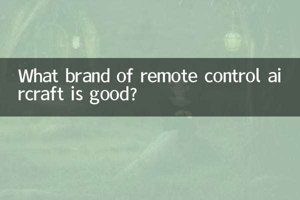 Que marca de aeronave de controle remoto é boa?