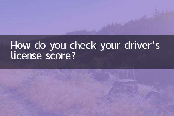 چگونه نمره گواهینامه رانندگی خود را بررسی می کنید؟