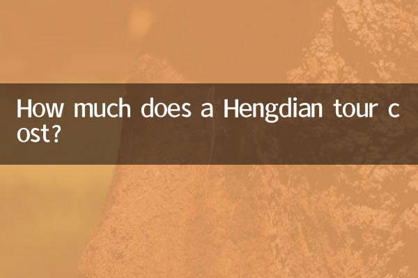 हेंगडियन दौरे की लागत कितनी है?
