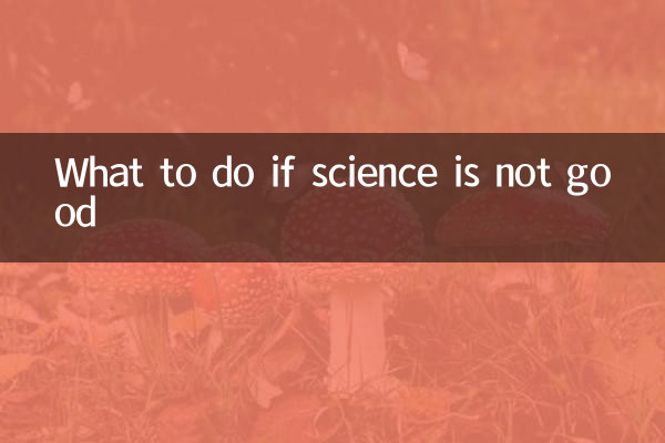 Qué hacer si la ciencia no es buena