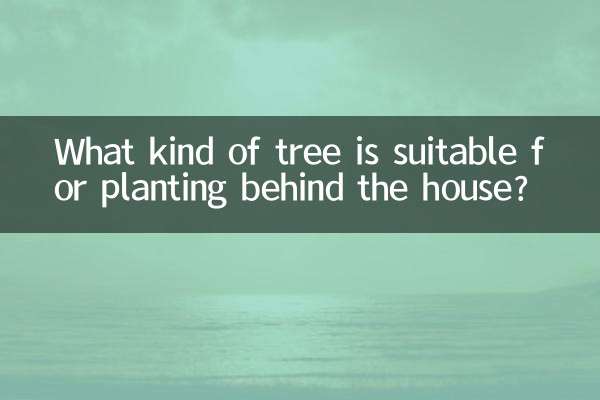 Какое дерево подходит для посадки за домом?