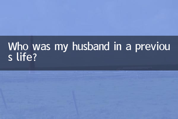 老公是上辈子的什么人