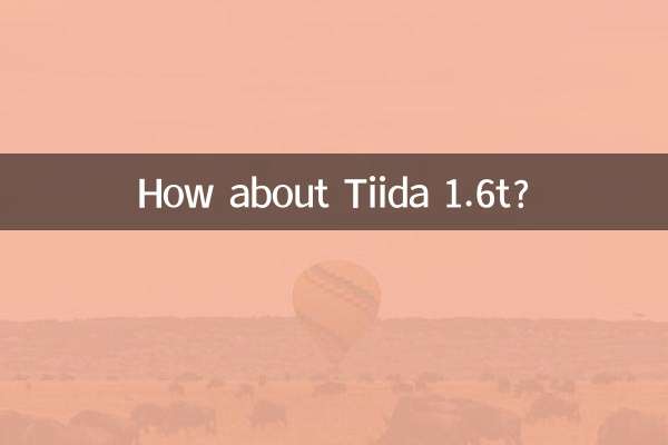 ティーダ1.6tはどうですか？