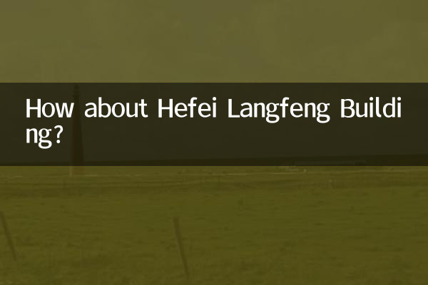 How about Hefei Langfeng Building?