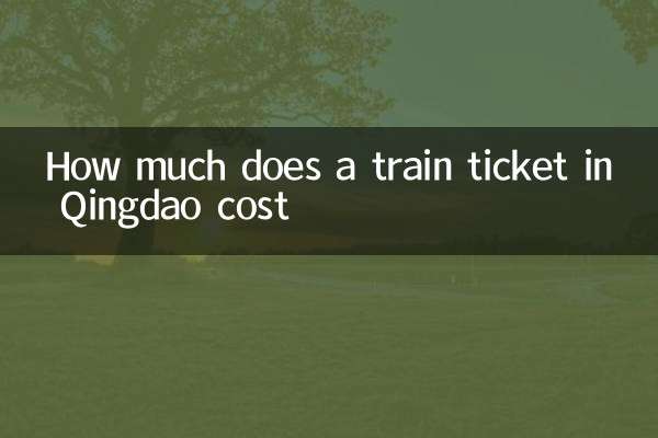 Quanto costa un biglietto del treno in Qingdao