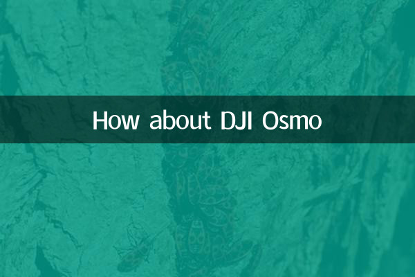 Wie wäre es mit DJI Osmo