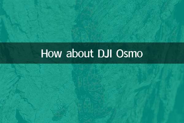 Wie wäre es mit DJI Osmo