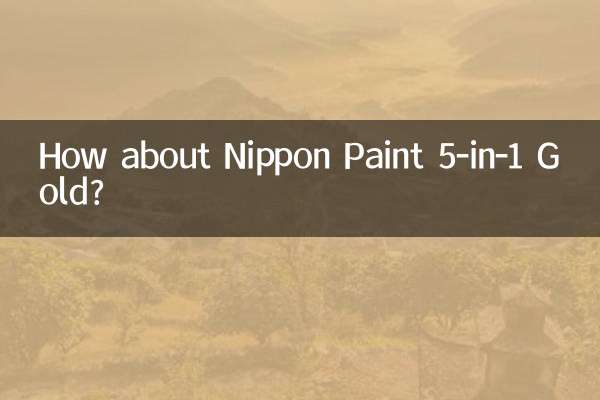 Che ne dici di Nippon Paint 5-in-1 Gold?