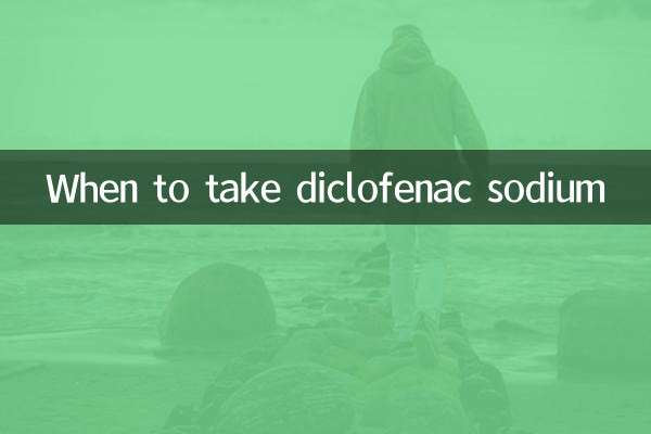 Quando prendere il diclofenac sodico