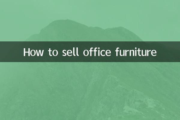 نحوه فروش مبلمان اداری