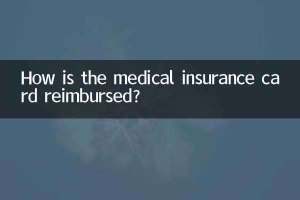 의료보험카드는 어떻게 환급되나요?