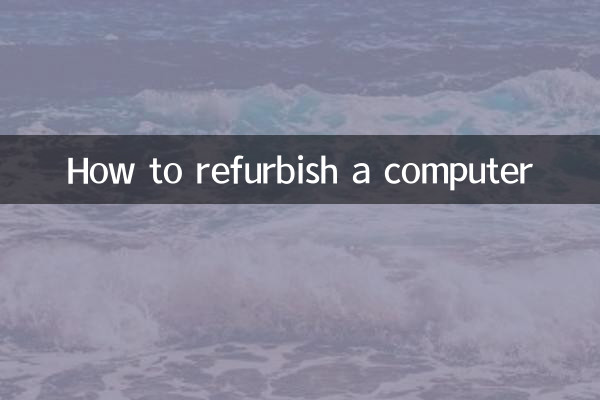 Come rinnovare un computer