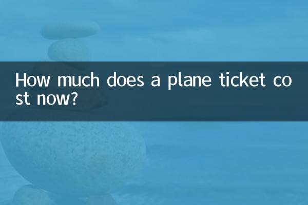 ¿Cuánto cuesta un billete de avión ahora?