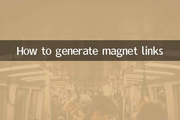 Como gerar links magnéticos