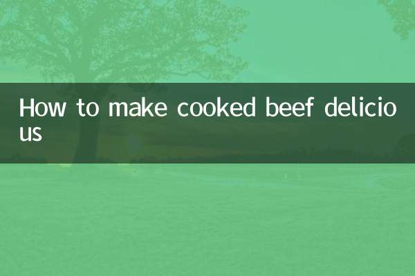 طرز تهیه گوشت گاو پخته خوشمزه