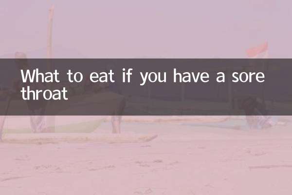 Was man essen sollte, wenn man Halsschmerzen hat