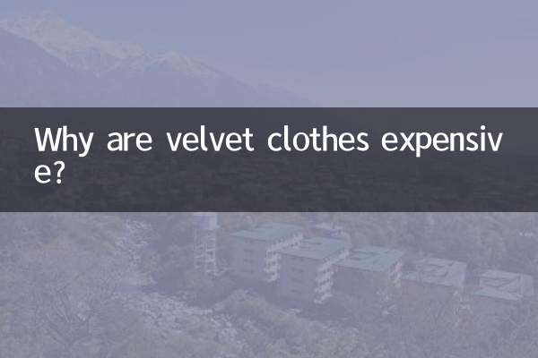 Why are velvet clothes expensive?
